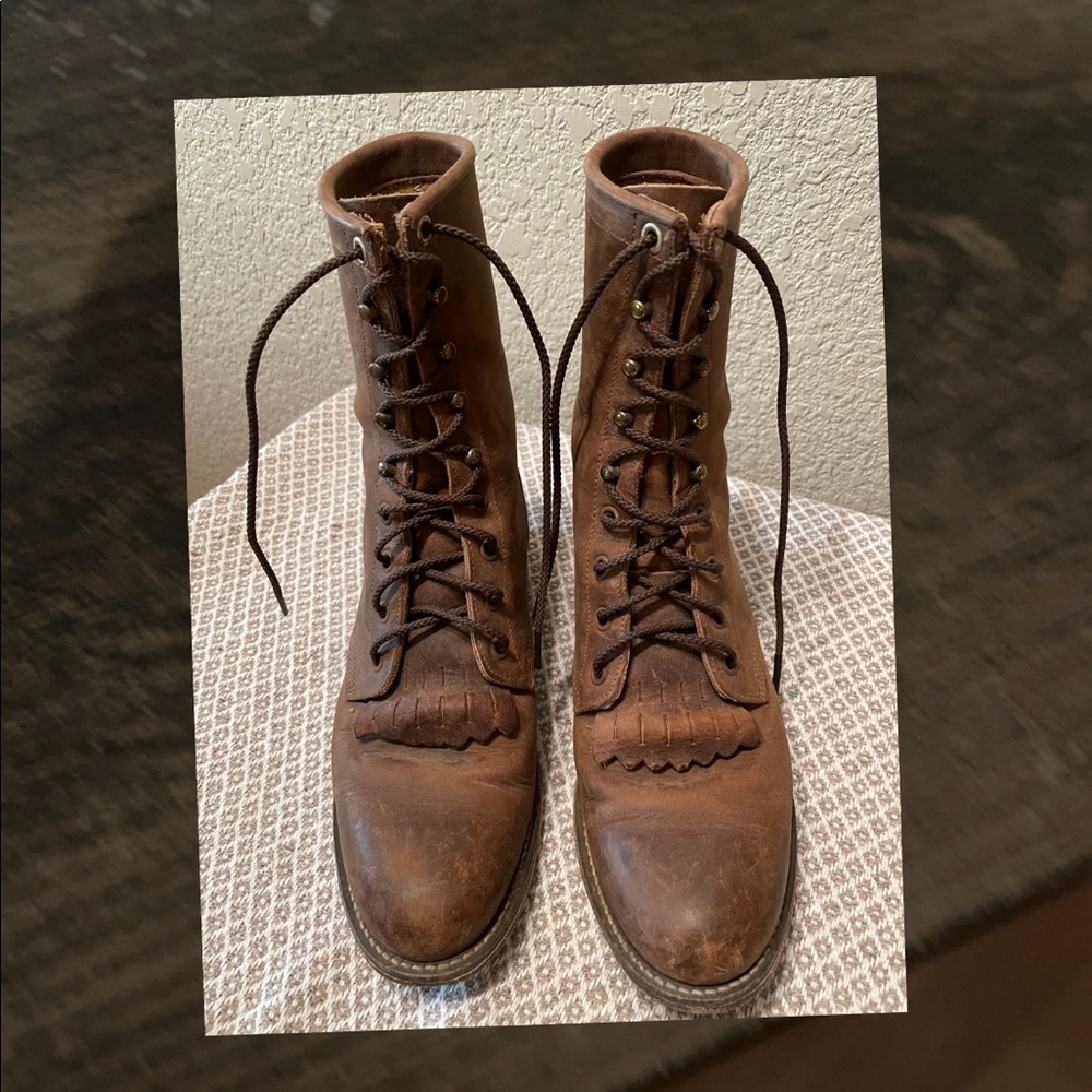 Justin Lace-up Boots